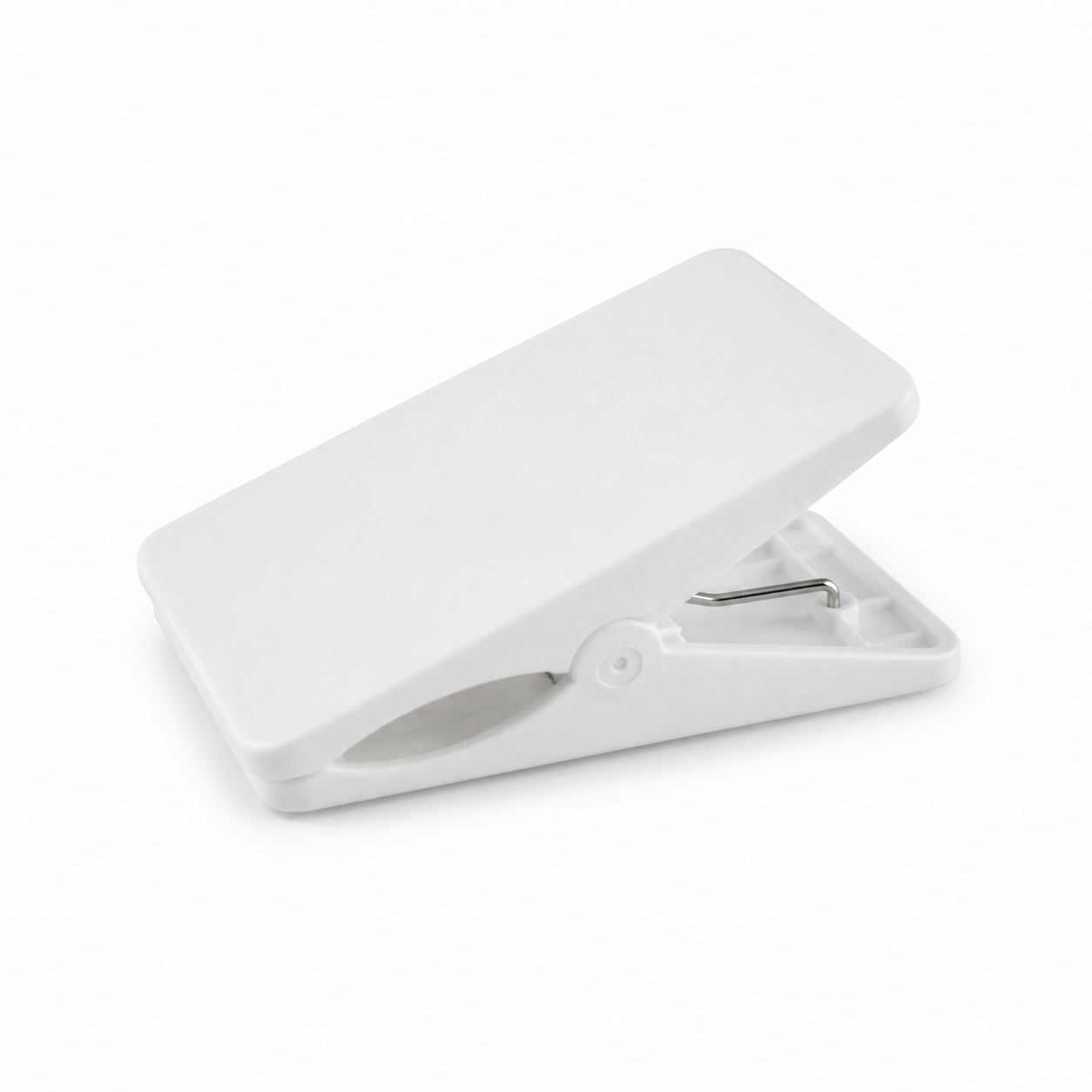Recycled ABS Spring Clip with Rubberized Finish