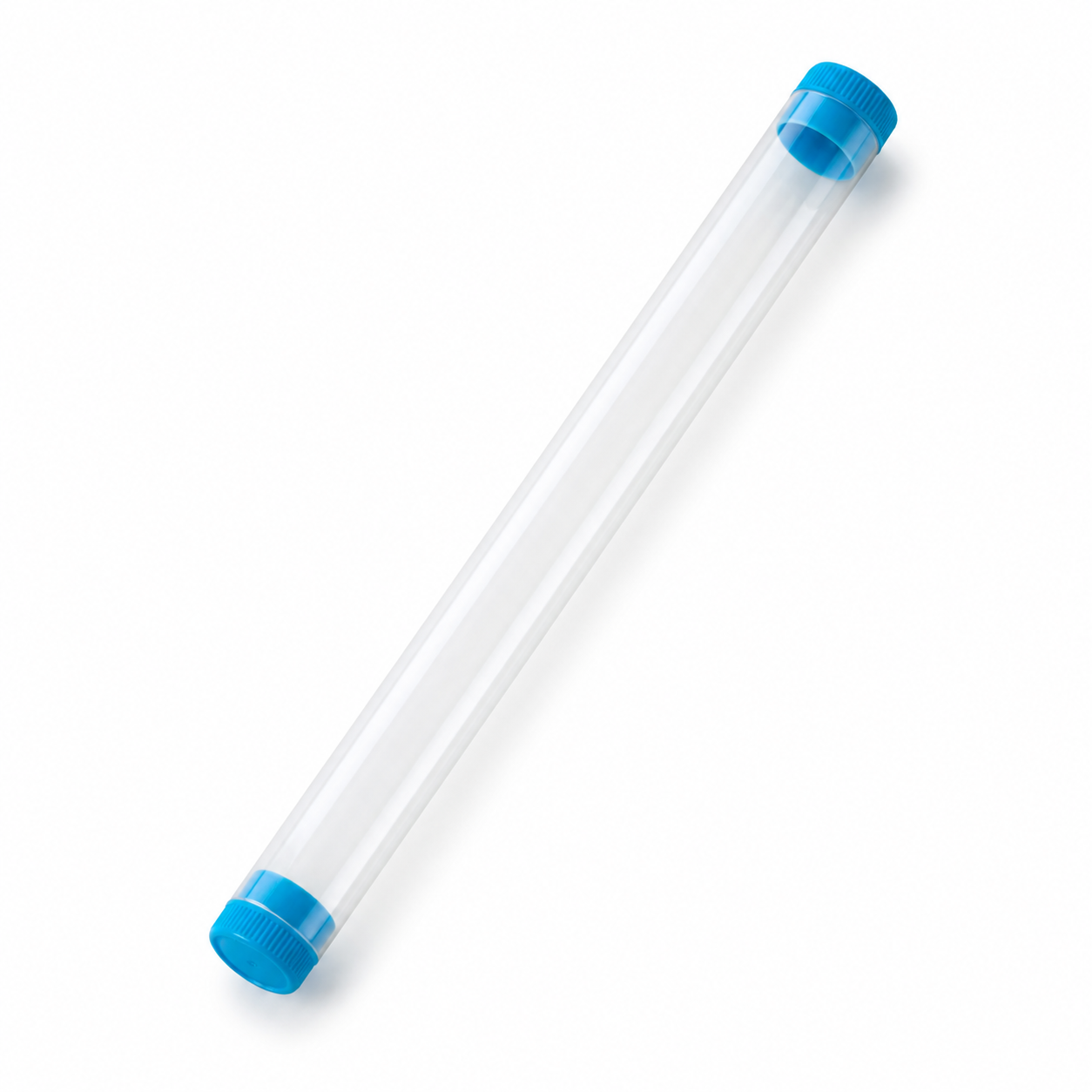 Clear Pen Presentation Tube with Silk-Screen Imprint