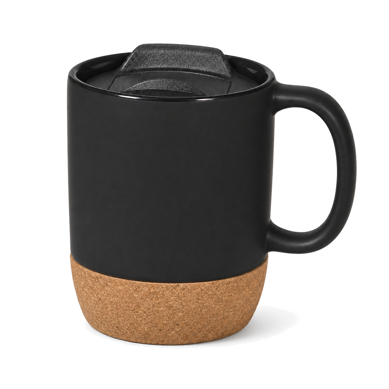14 Oz. Cork Base Ceramic Mug