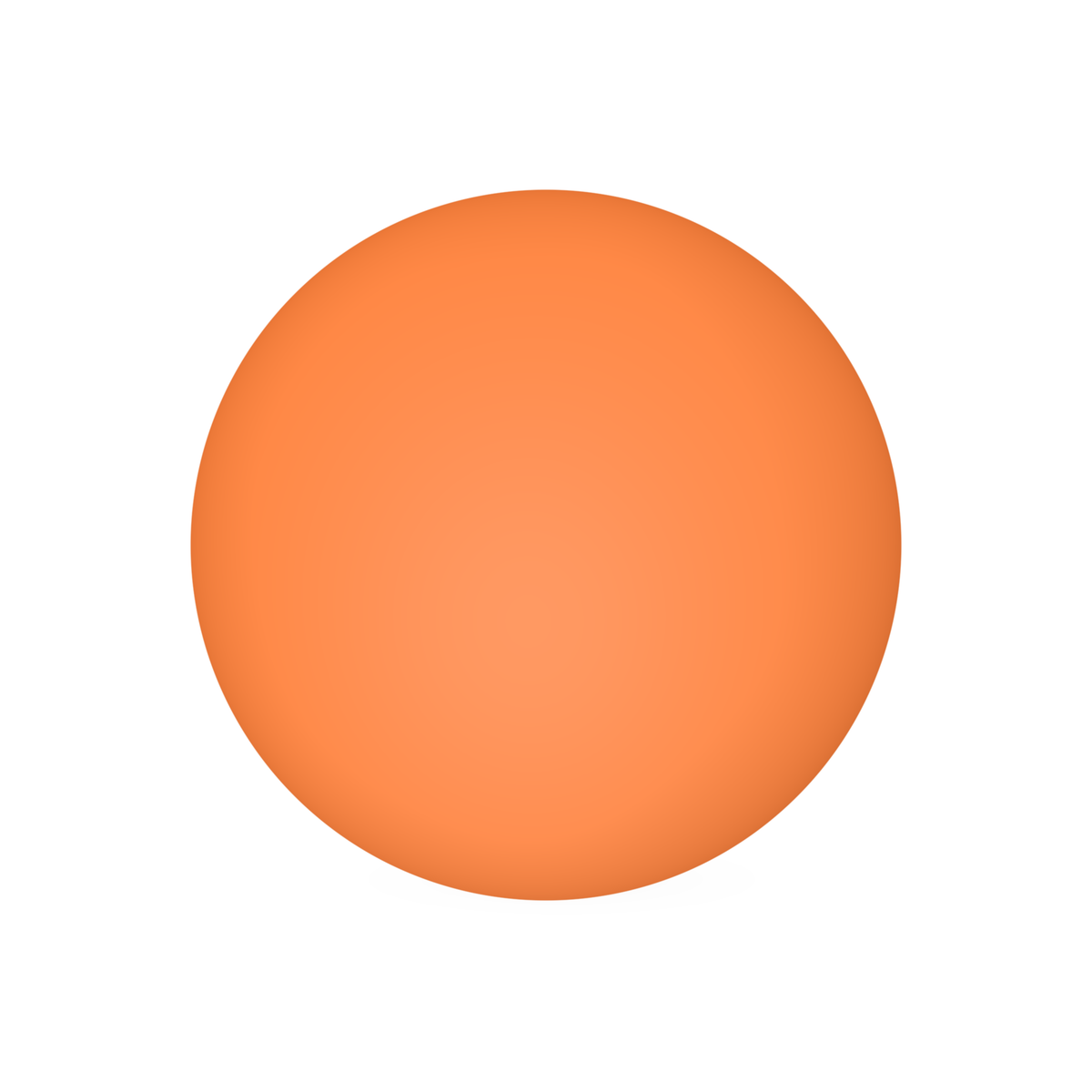 Neon Polyurethane Foam Stress Ball