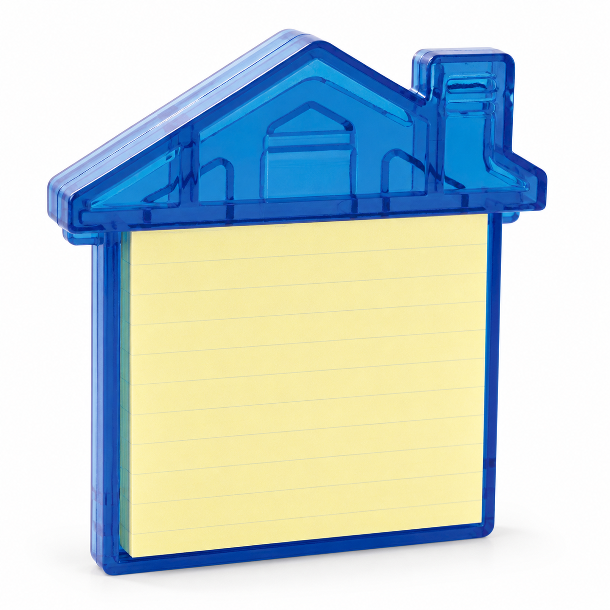 House-Shaped Magnetic Clip with Sticky Notes