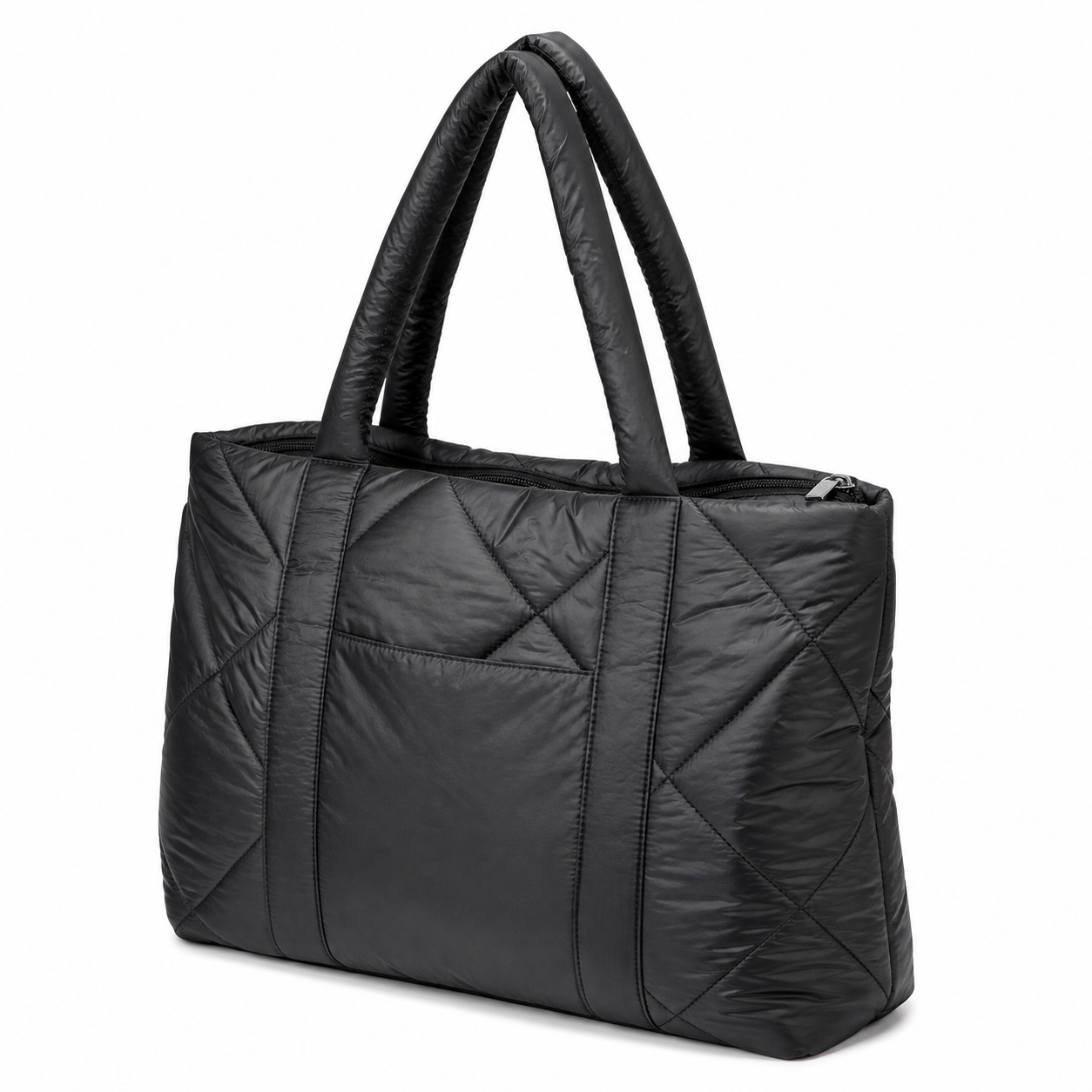 Quilted Water-Resistant Carryall Tote