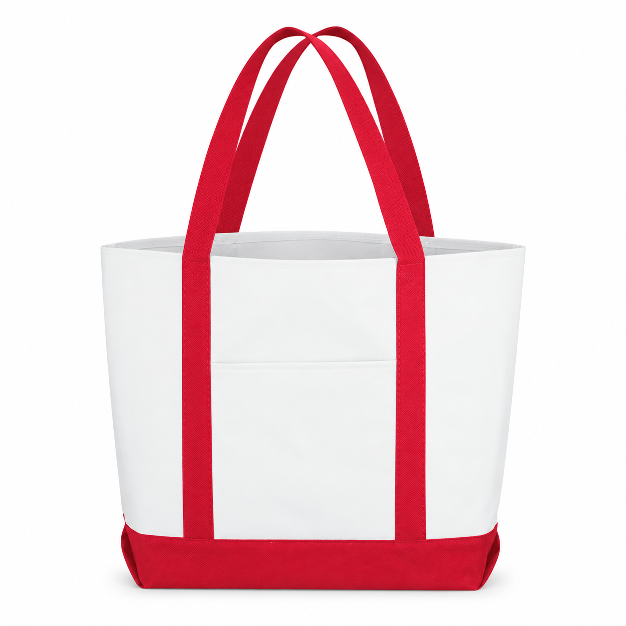 White With Red Blank