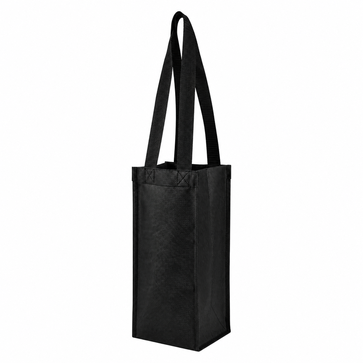 Single-Bottle Wine Tote Bag with 23″ Handles